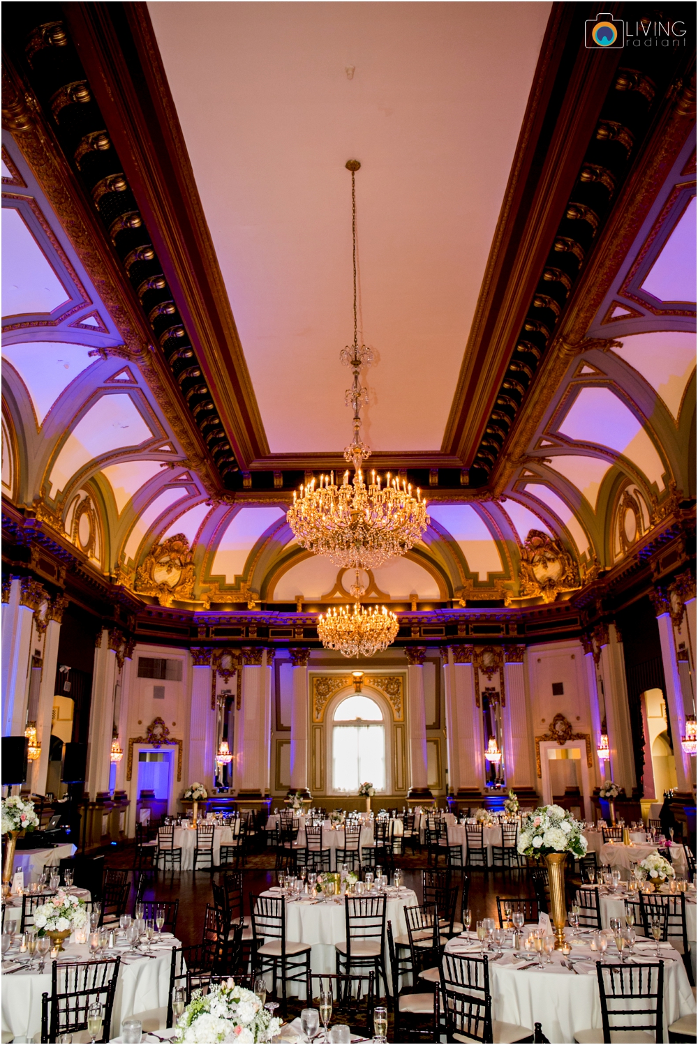 A Baltimore Elegant Ballroom Wedding at the Belvedere Hotel by Living Radiant Photography