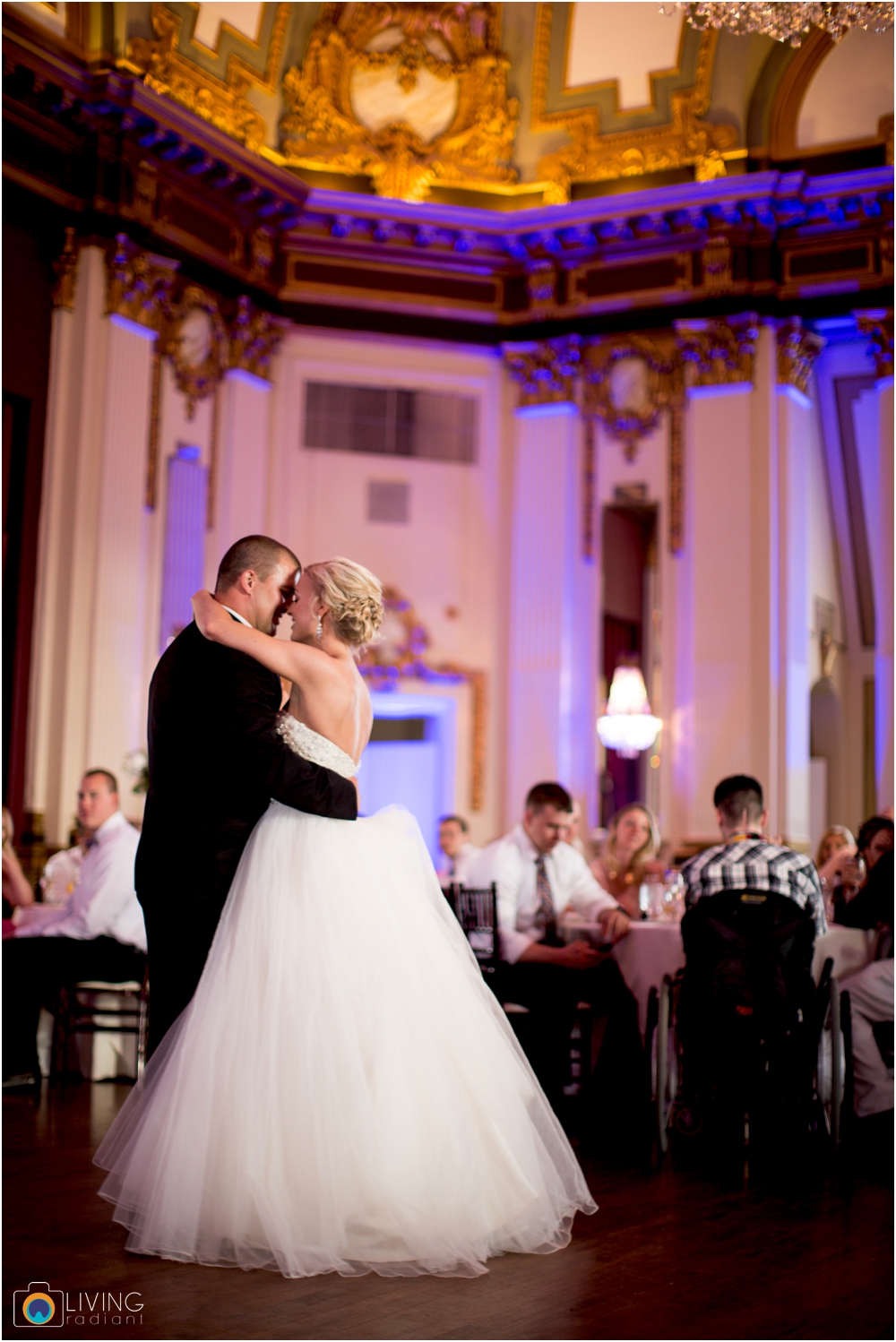 A Baltimore Elegant Ballroom Wedding at the Belvedere Hotel by Living Radiant Photography