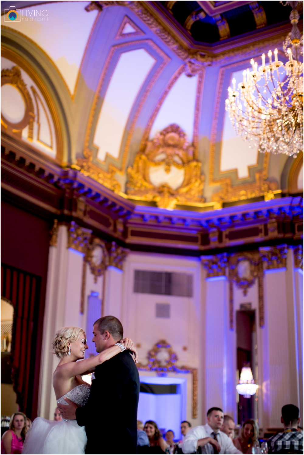 A Baltimore Elegant Ballroom Wedding at the Belvedere Hotel by Living Radiant Photography