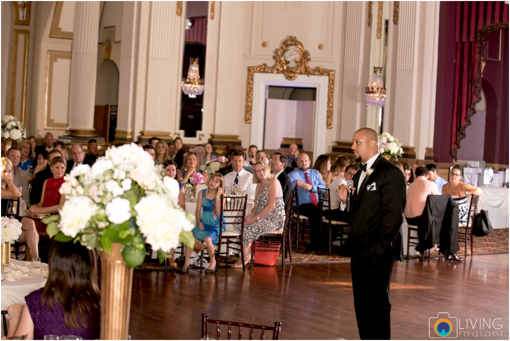 A Baltimore Elegant Ballroom Wedding at the Belvedere Hotel by Living Radiant Photography