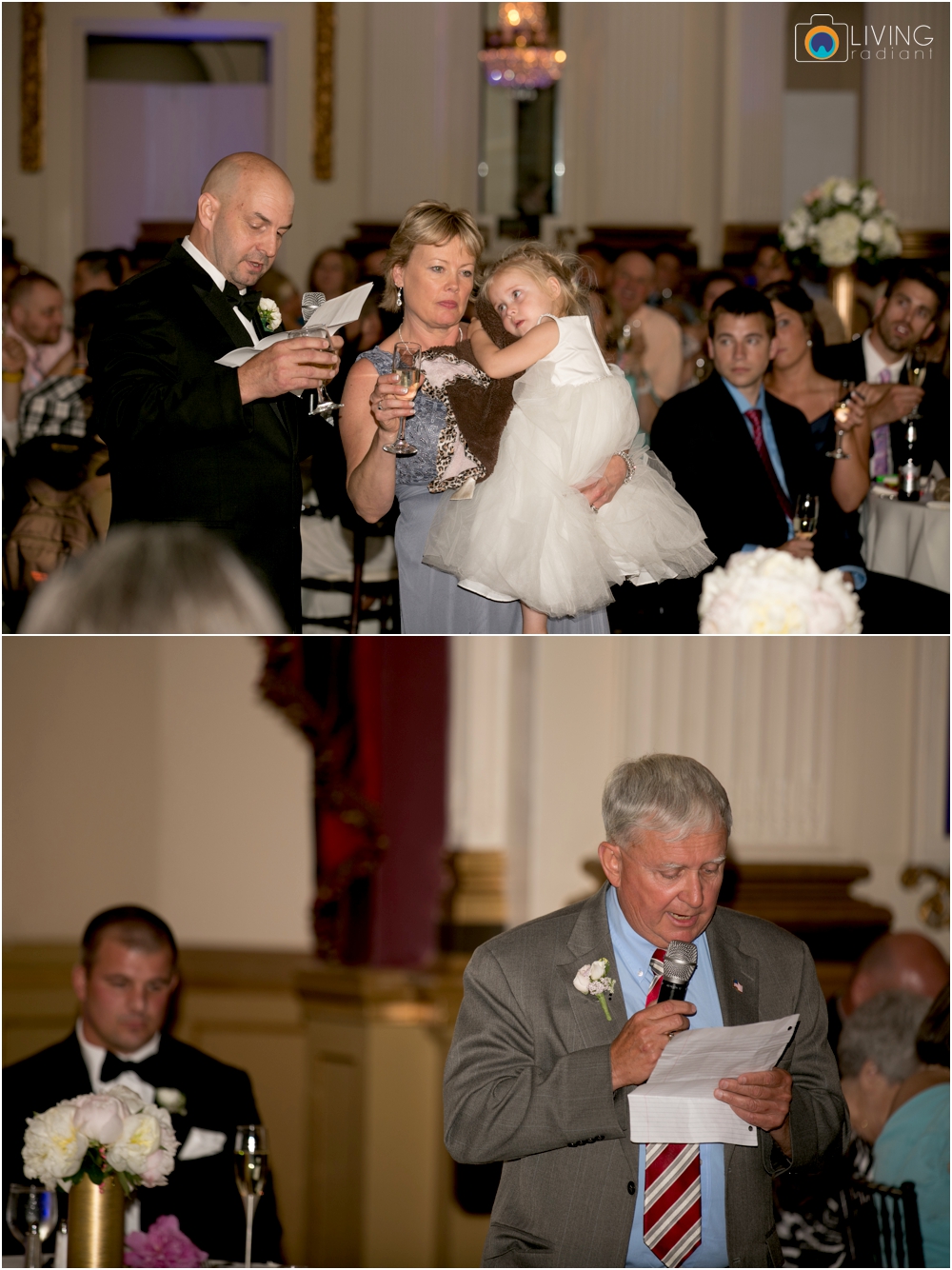 A Baltimore Elegant Ballroom Wedding at the Belvedere Hotel by Living Radiant Photography