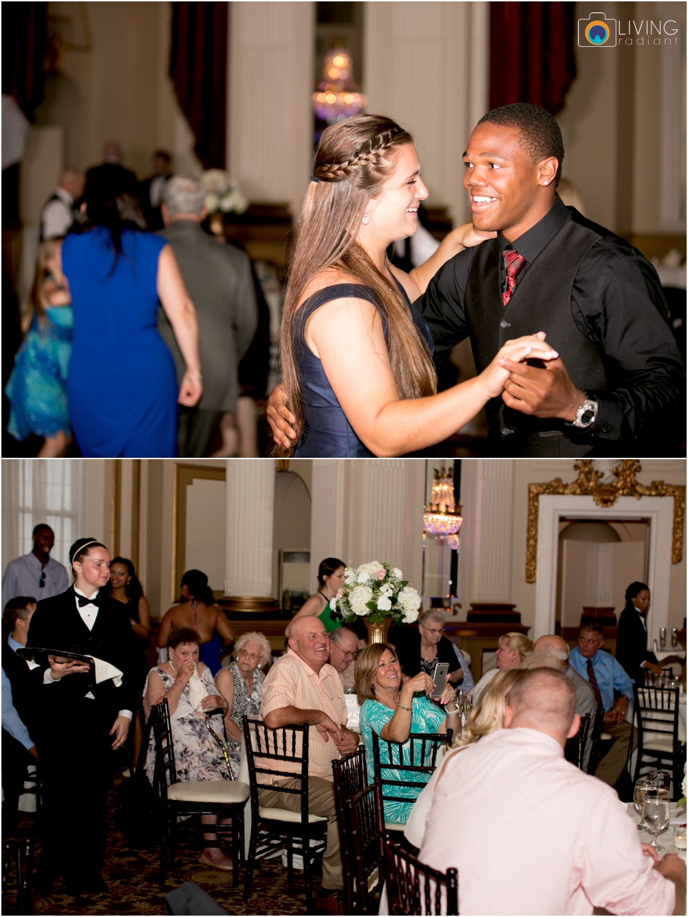 A Baltimore Elegant Ballroom Wedding at the Belvedere Hotel by Living Radiant Photography