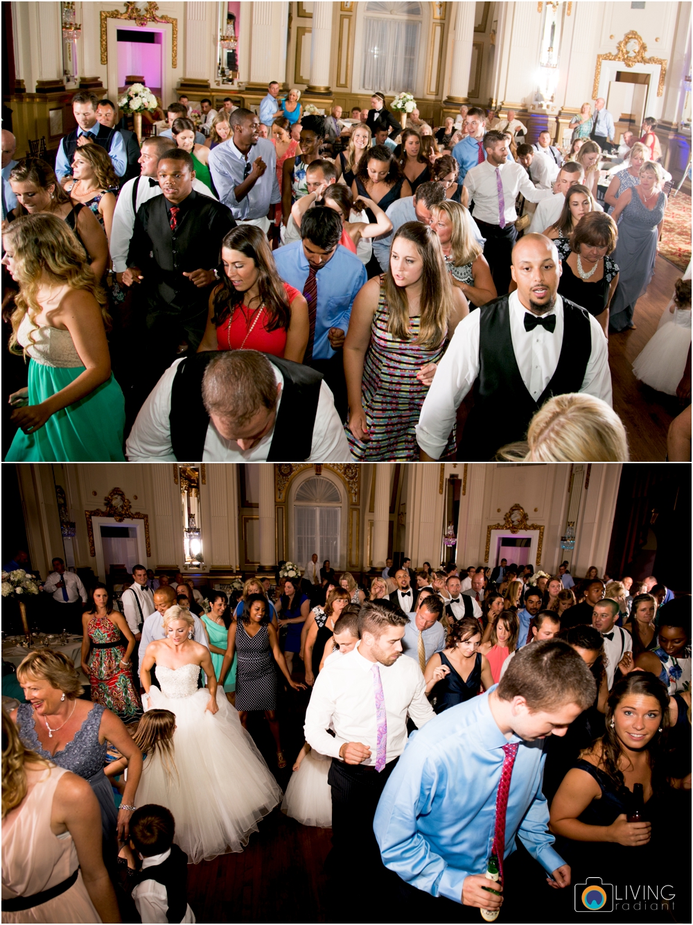 A Baltimore Elegant Ballroom Wedding at the Belvedere Hotel by Living Radiant Photography