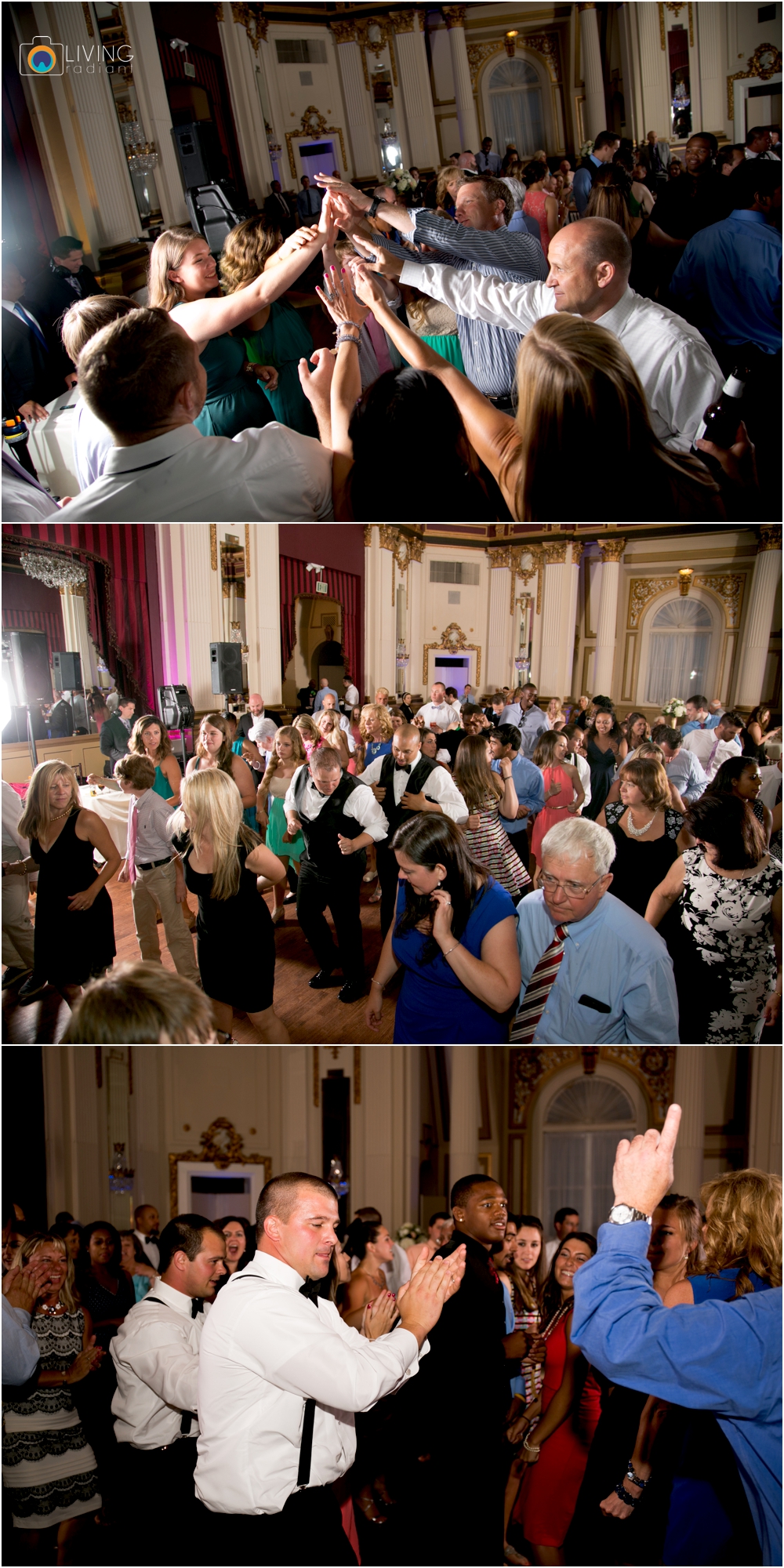 A Baltimore Elegant Ballroom Wedding at the Belvedere Hotel by Living Radiant Photography