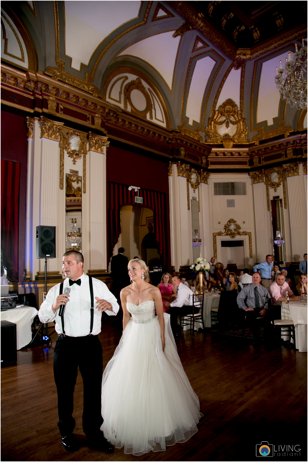 A Baltimore Elegant Ballroom Wedding at the Belvedere Hotel by Living Radiant Photography