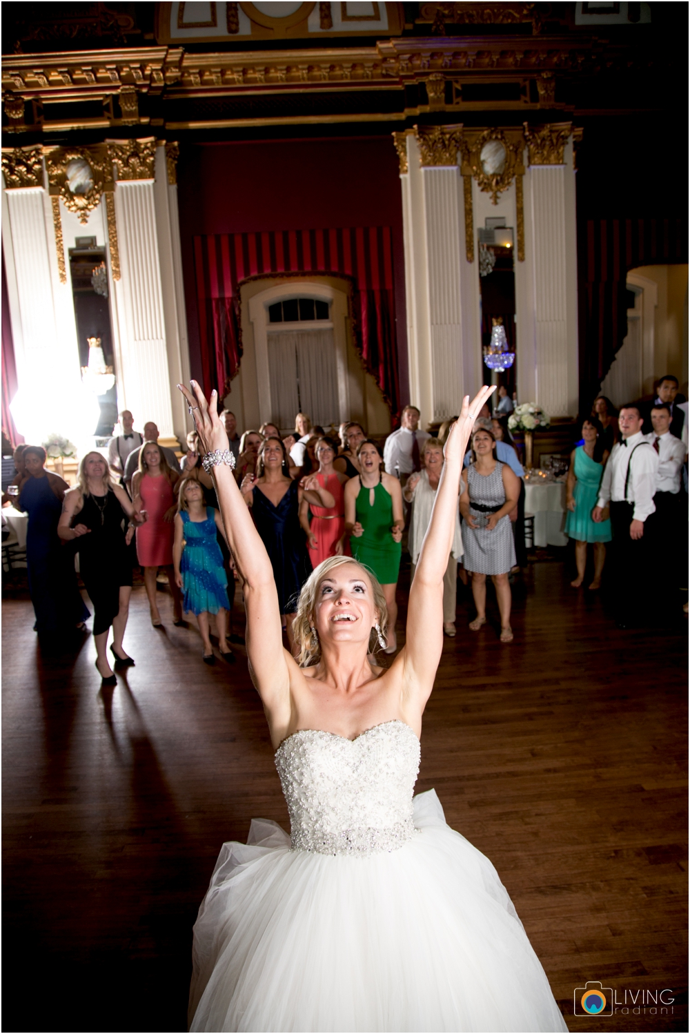 A Baltimore Elegant Ballroom Wedding at the Belvedere Hotel by Living Radiant Photography