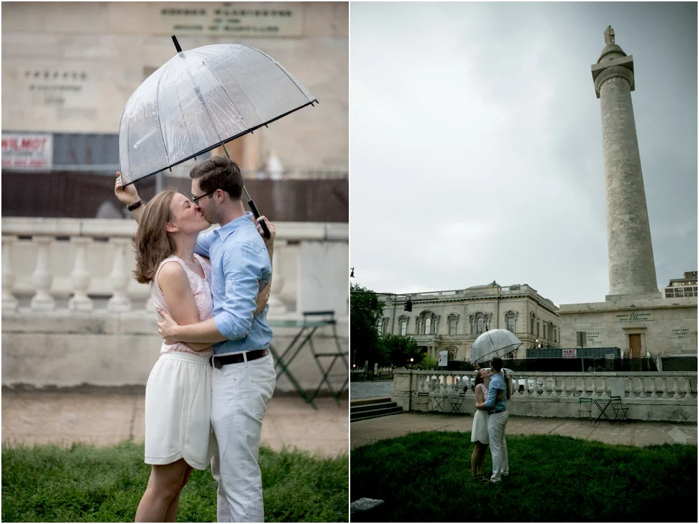 Mt. Vernon Baltimore Engagement Session | Living Radiant Photography | Best Baltimore Wedding Photographer