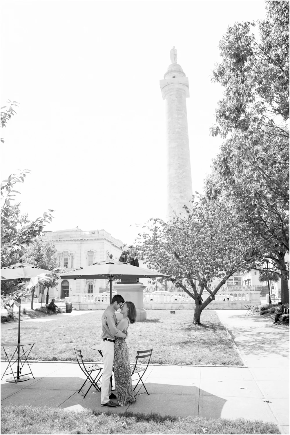 Mt. Vernon Baltimore Engagement Session | Living Radiant Photography | Best Baltimore Wedding Photographer