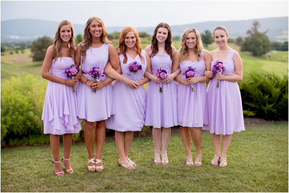 Musket Ridge Golf Course Wedding | Blush & Lavender Ombre Inspired Wedding | Country Club Wedding | Living Radiant Photography