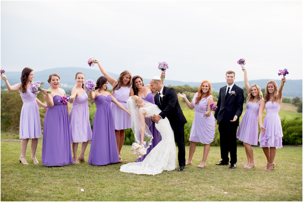 Musket Ridge Golf Course Wedding | Blush & Lavender Ombre Inspired Wedding | Country Club Wedding | Living Radiant Photography