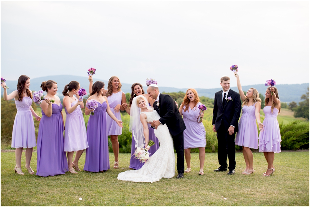 Musket Ridge Golf Course Wedding | Blush & Lavender Ombre Inspired Wedding | Country Club Wedding | Living Radiant Photography