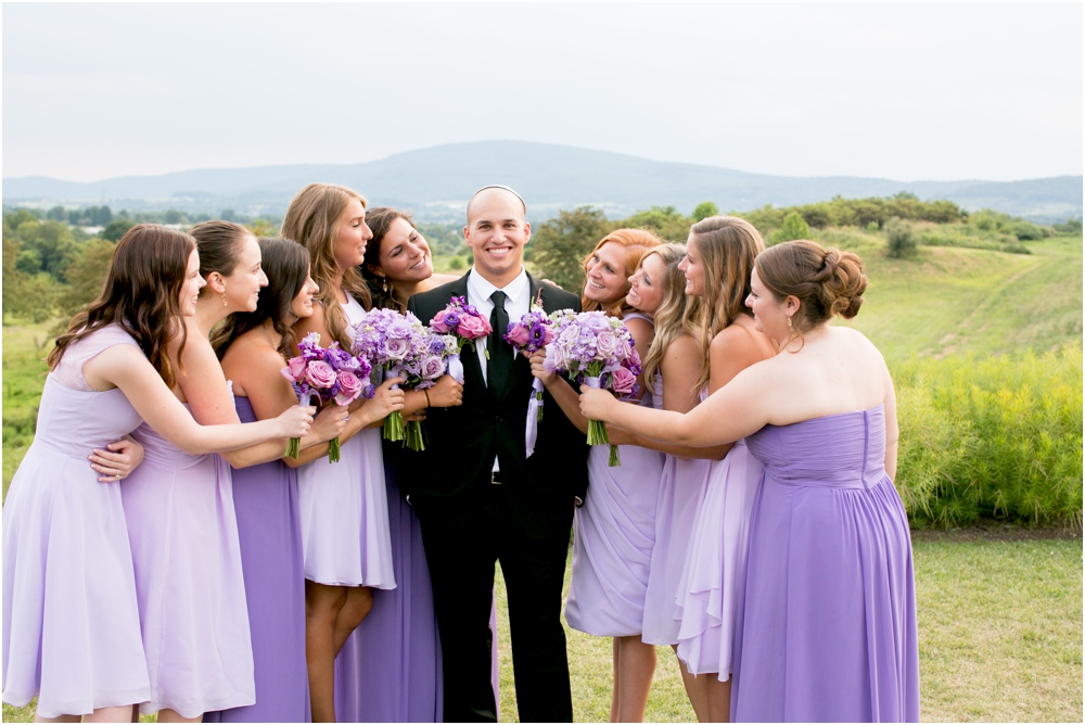 Musket Ridge Golf Course Wedding | Blush & Lavender Ombre Inspired Wedding | Country Club Wedding | Living Radiant Photography