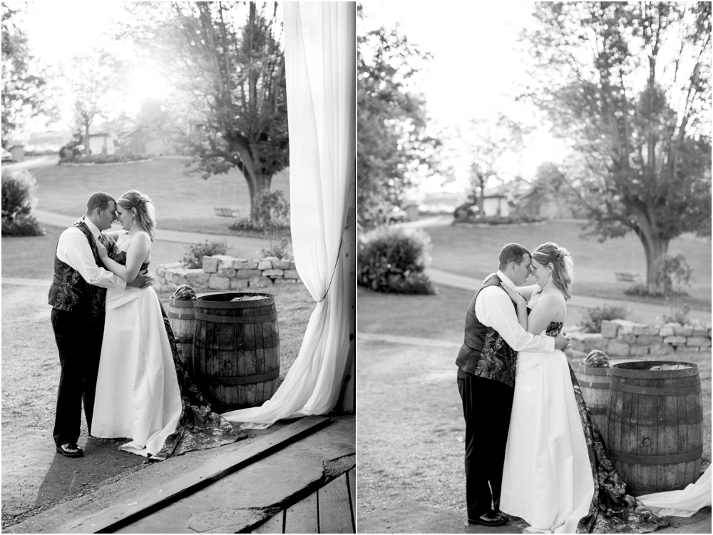 Gillbrook Farms Wedding | Camo Inspired Wedding | Barn Wedding | Living Radiant Photography