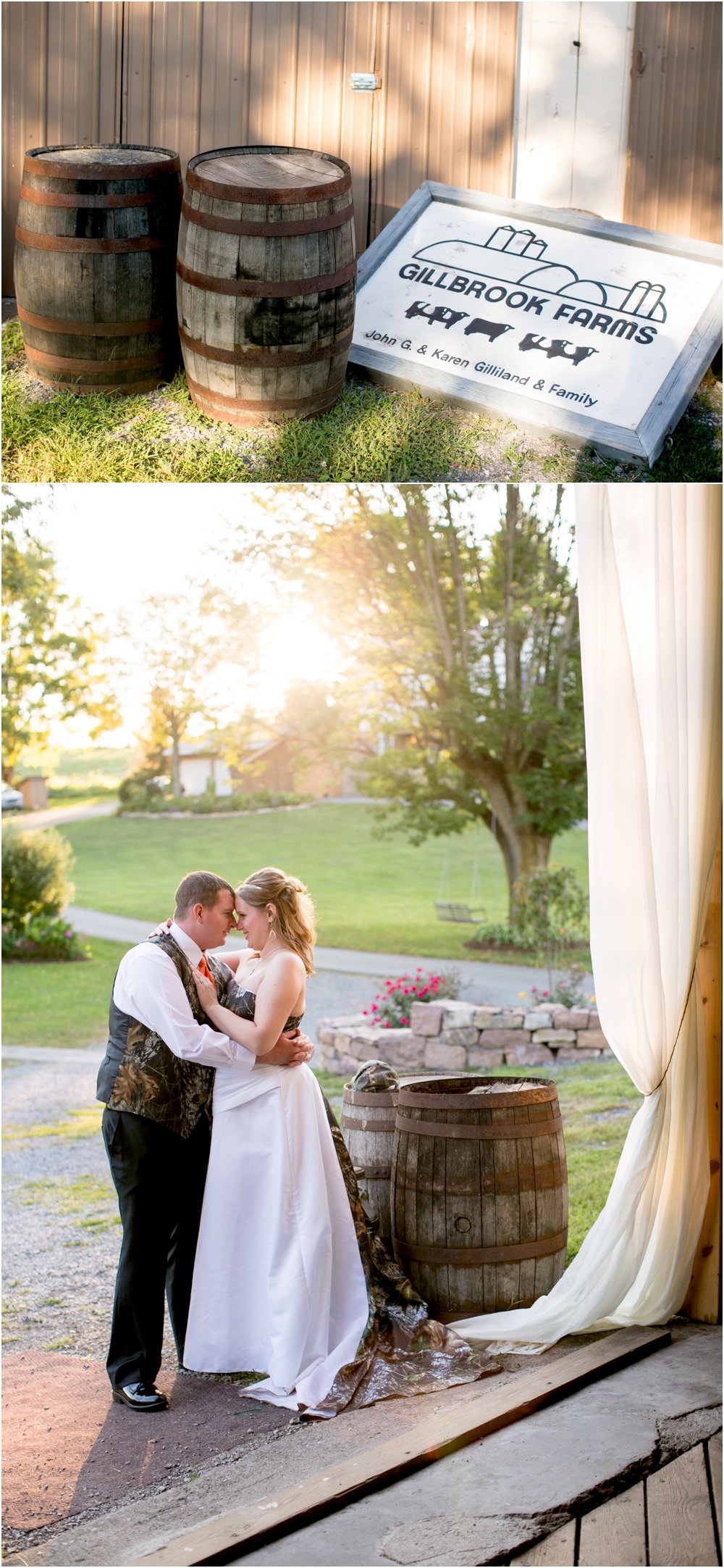 Gillbrook Farms Wedding | Camo Inspired Wedding | Barn Wedding | Living Radiant Photography