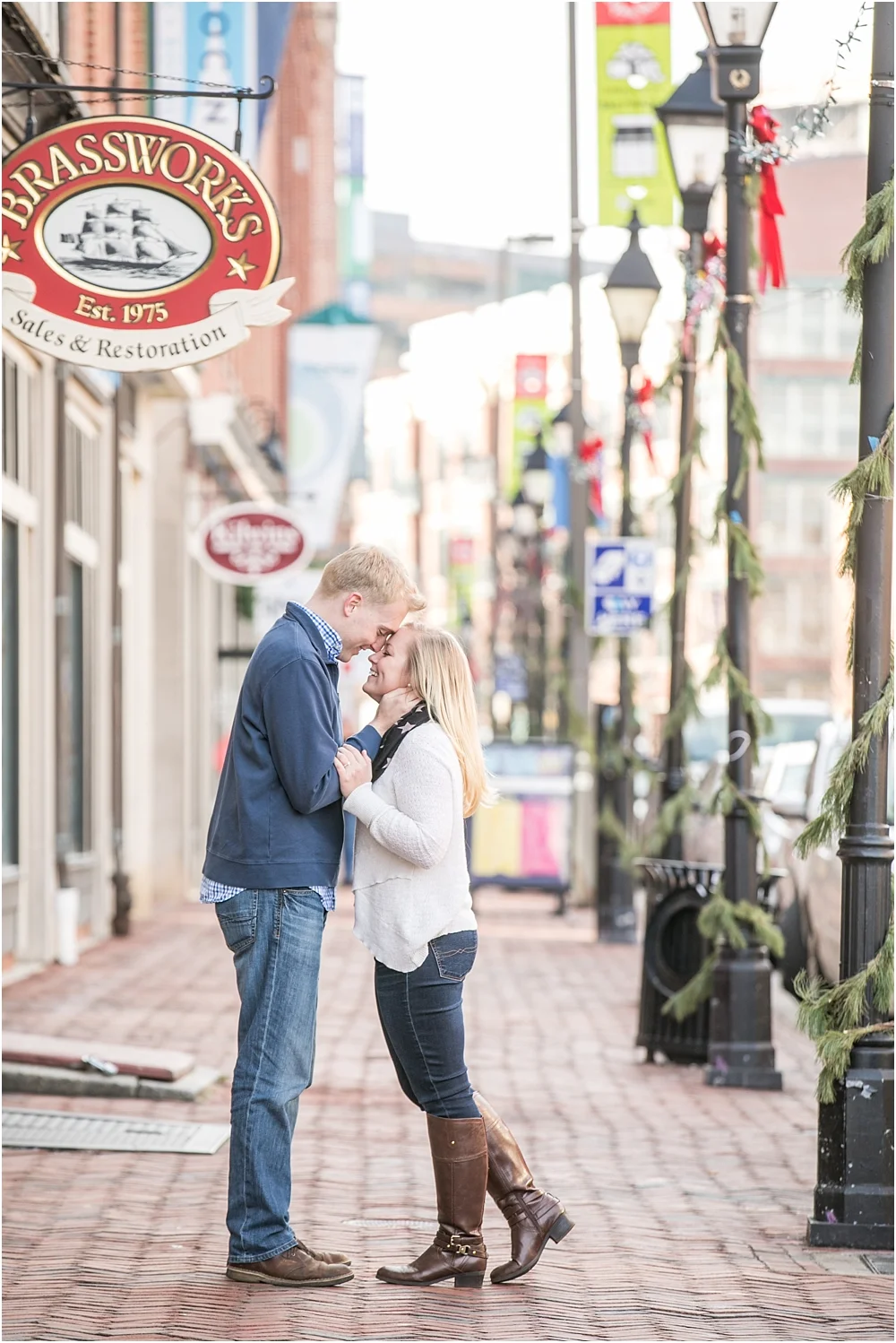 Jenna Robert Fells Point Baltimore Engagement Session Living Radiant Photography photos-27.jpg