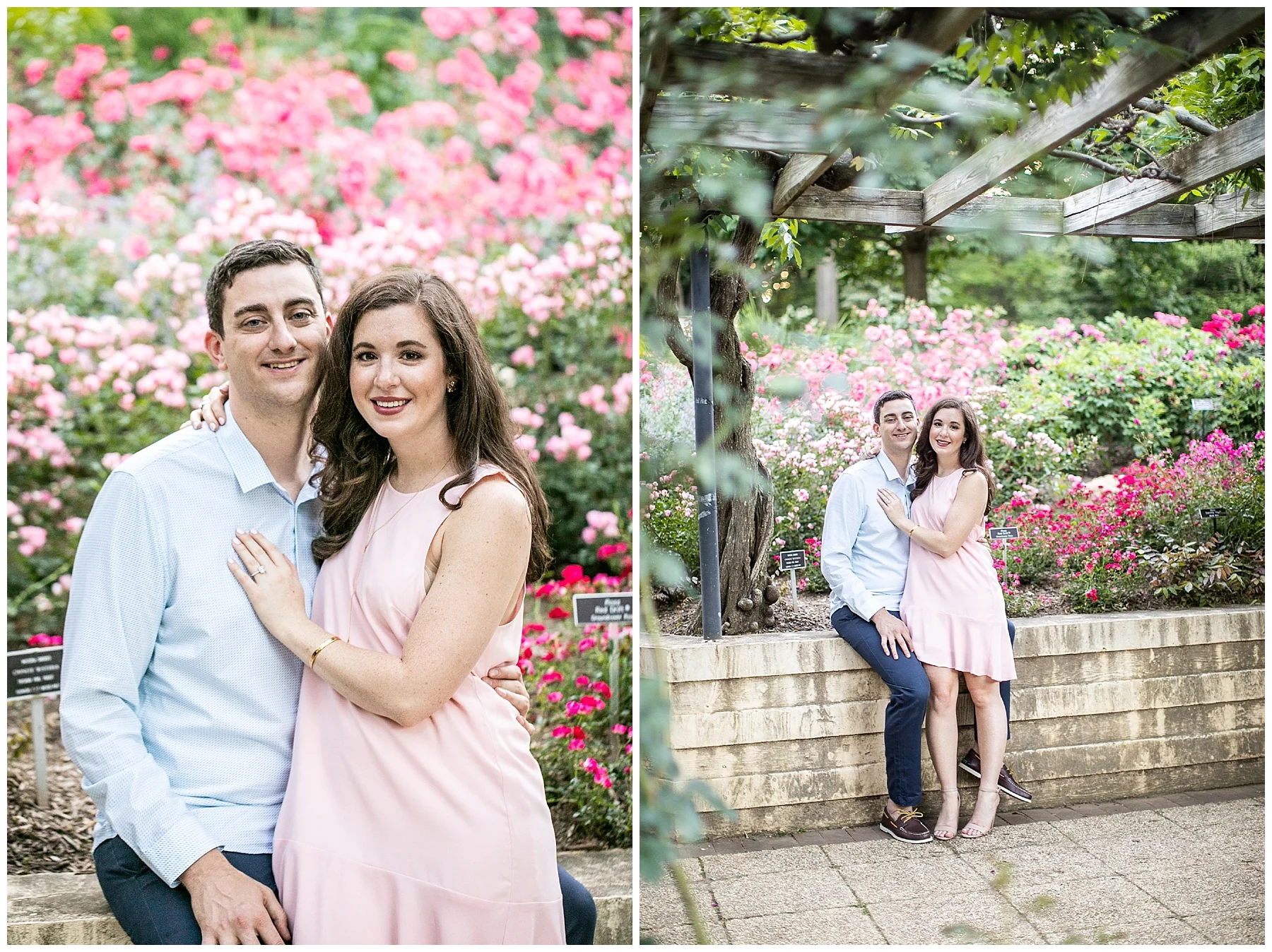 Living Radiant Photography | Katie Daniel Brookside Gardens Engagement Session | Baltimore Weddings