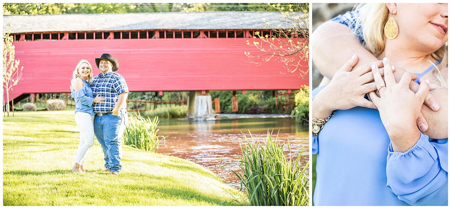 Kaitlin Justin Frederick Country Rainy Engagement Session Living Radiant Photography_0009.jpg