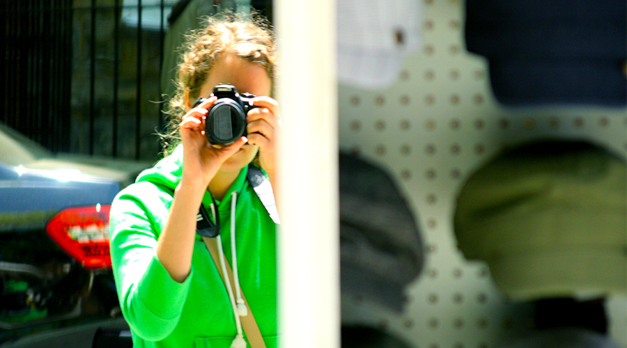 Me taking a picture of me