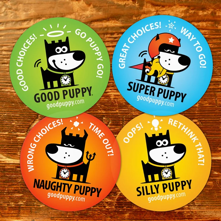 GOOD PUPPY® CBS STICKERS
