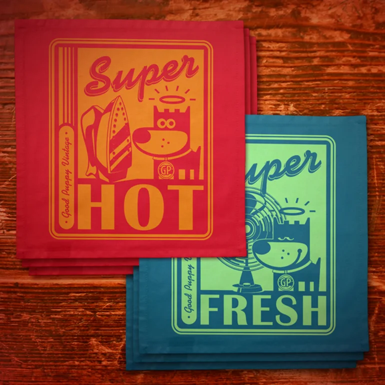 GOOD PUPPY® VINTAGE NAPKINS