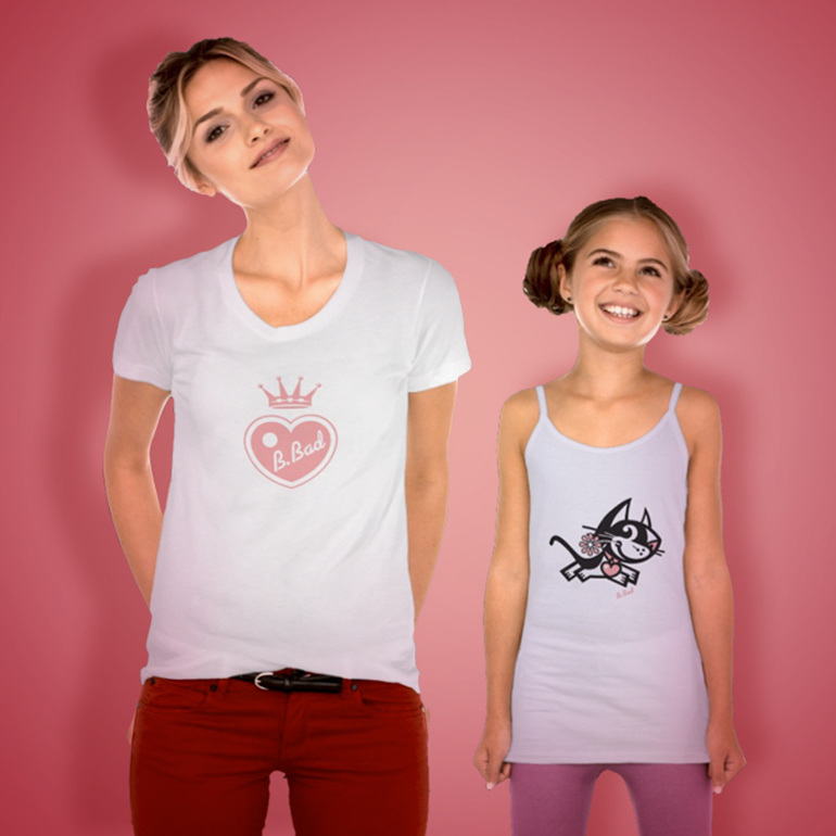 BETTY BAD KITTY FOR GOOD PUPPY® VINTAGE TEES