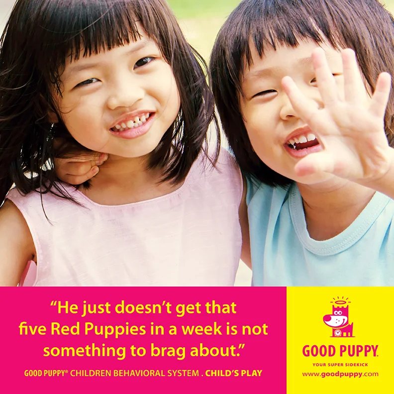 Good Puppy Children Behavioral Tools