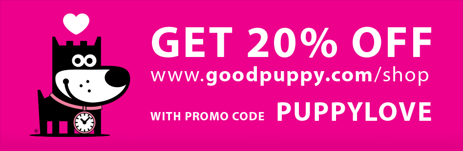 20% OFF at GOODPUPPY.COM