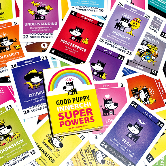 GOOD PUPPY INNERCHI Super Powers Playing Cards 