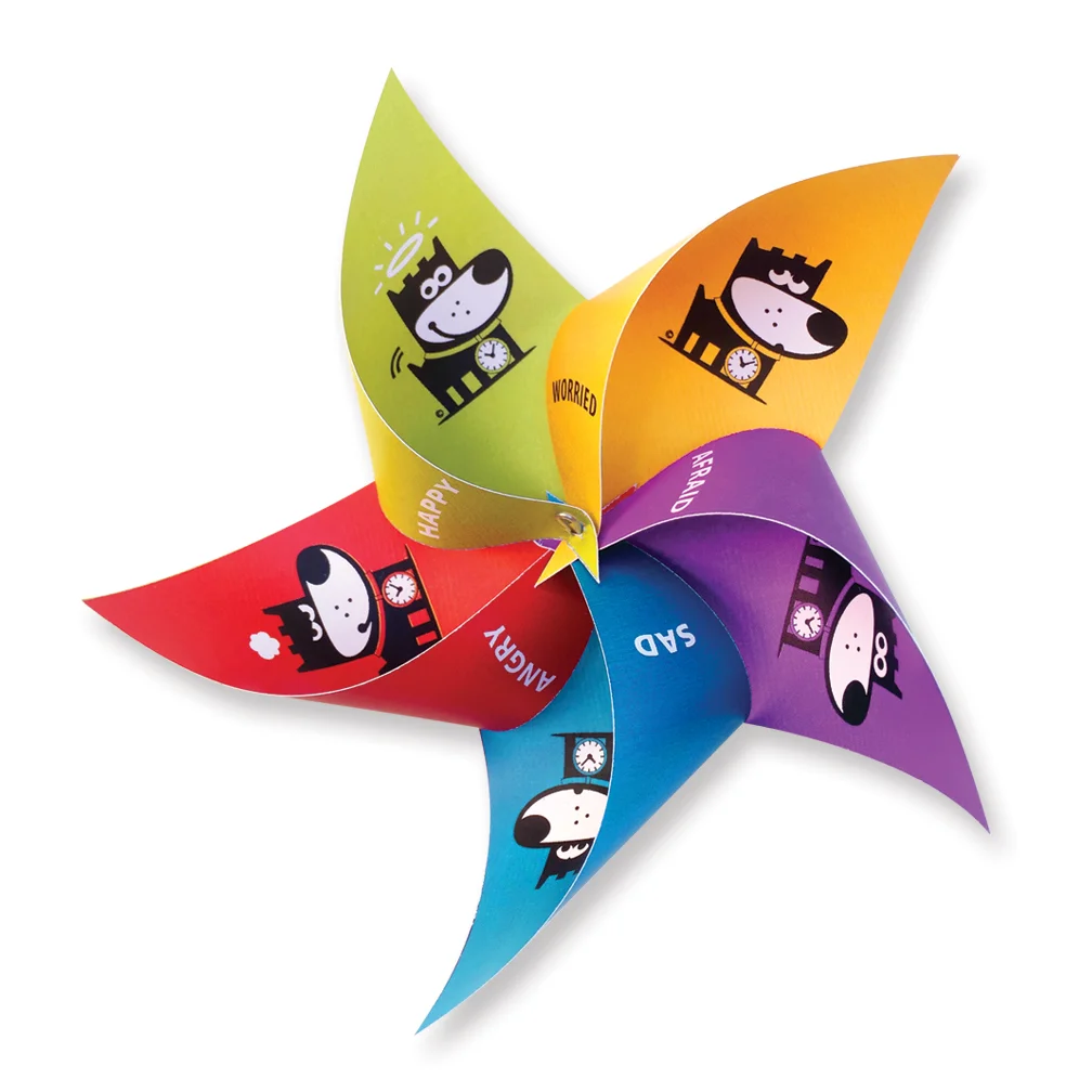 GOOD PUPPY . Printable PDF . Emotions TAO Pinwheel
