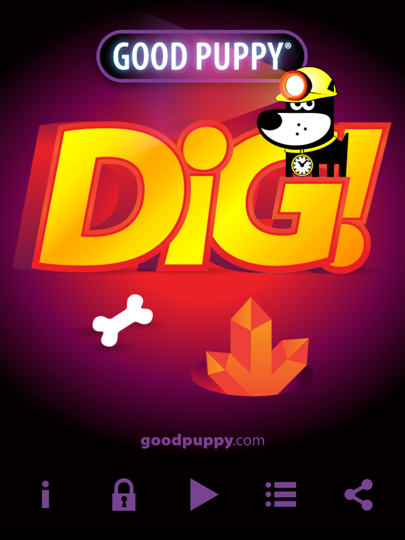 GOOD PUPPY DIG-Infinite Runner-Fast Retro Arcade Game