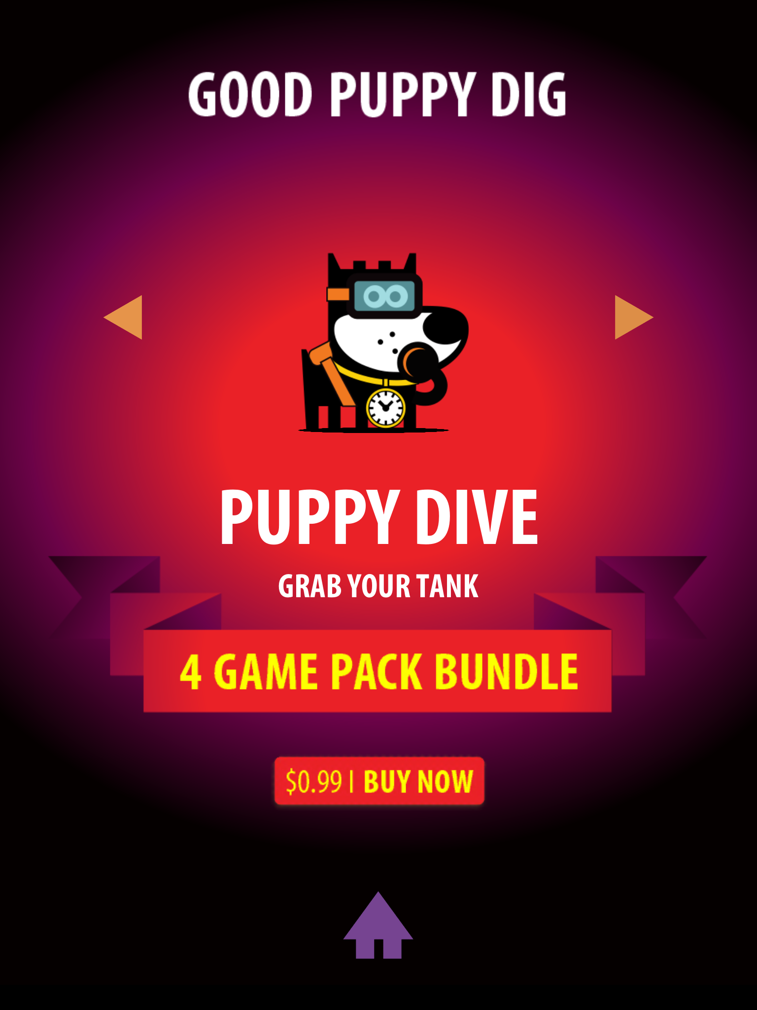 GOOD PUPPY DIG-Infinite Runner-Fast Retro Arcade Game