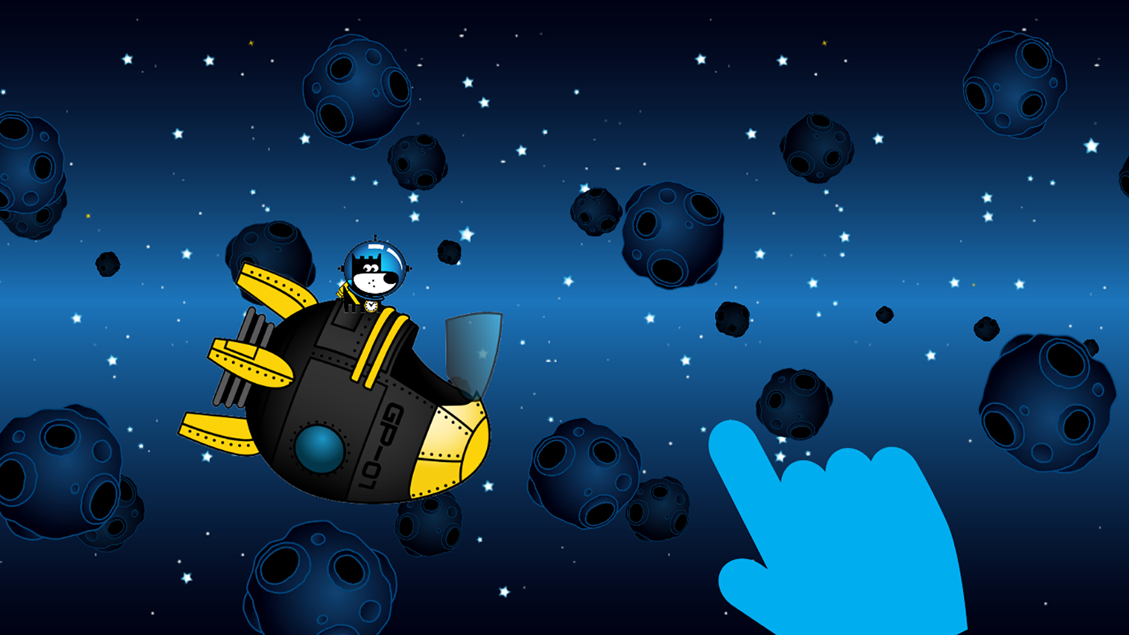 GOOD PUPPY SPACE WALK - Space Puppy - Infinite Runner - Fast Simple 80s Retro Arcade Game