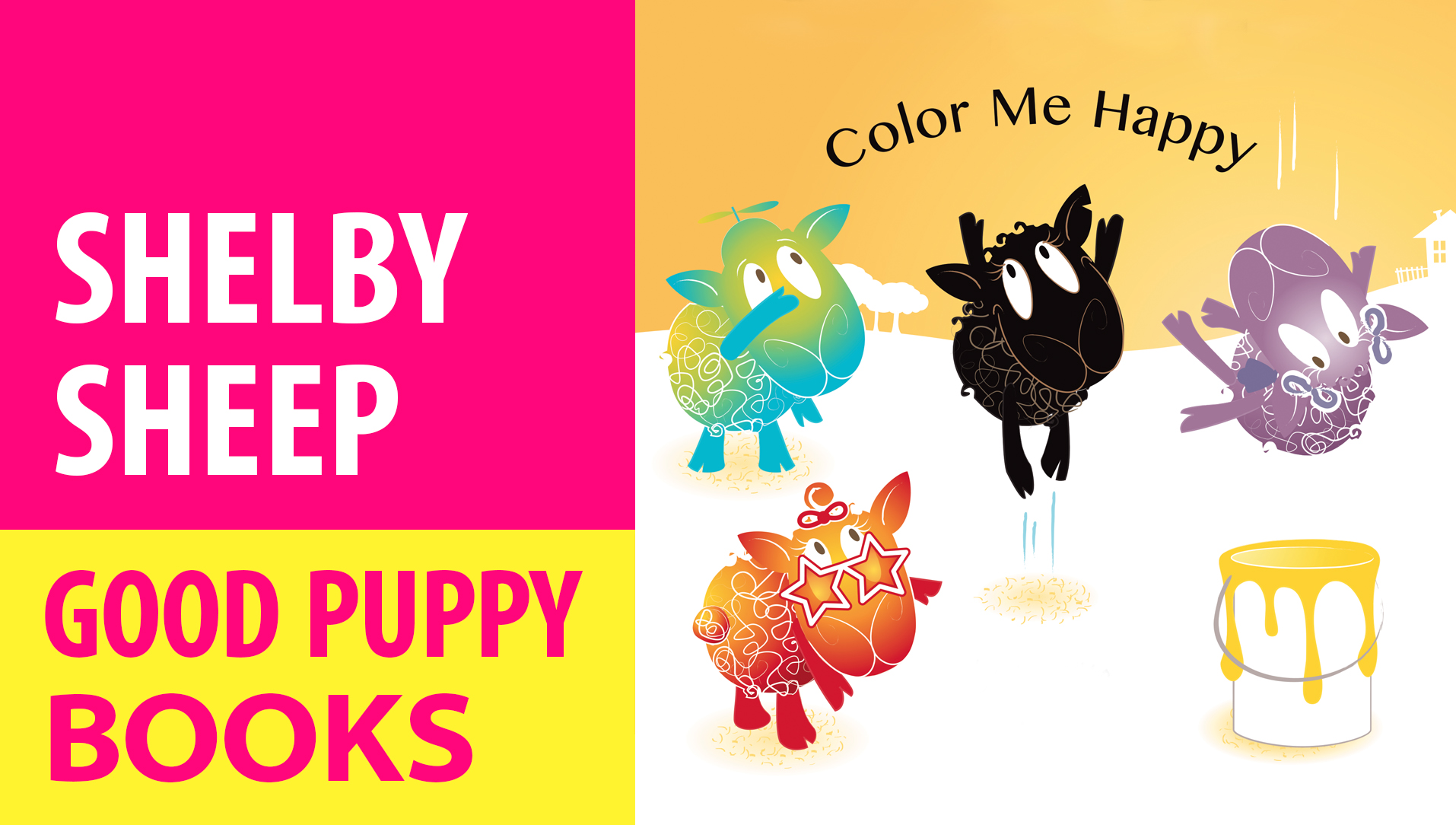 CHILDREN’S PICTURE BOOKS : Shelby Sheep In Color Me Happy