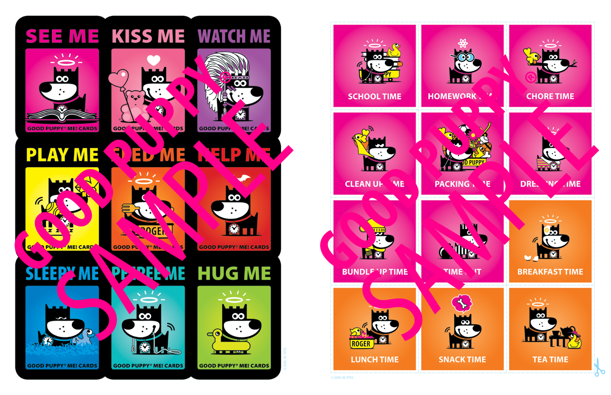 Child Behavioral Communication Schedule Cards
