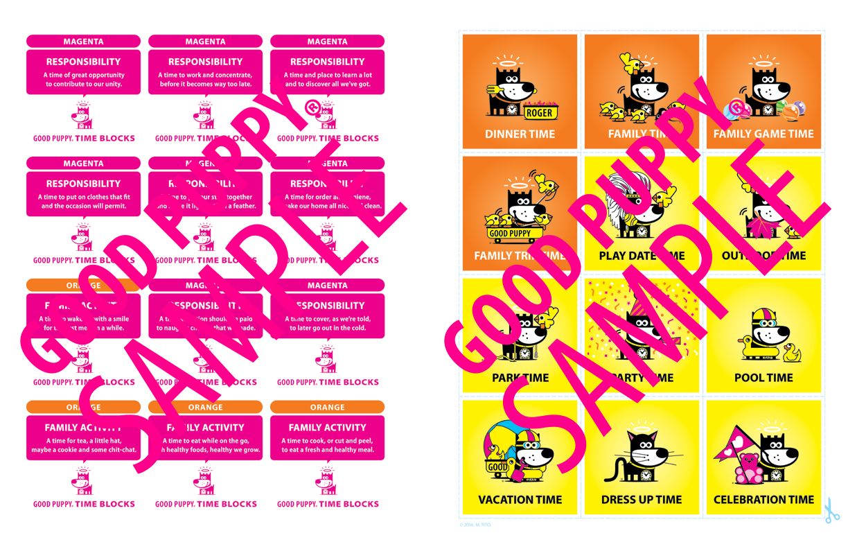 Child Communication Time Blocks