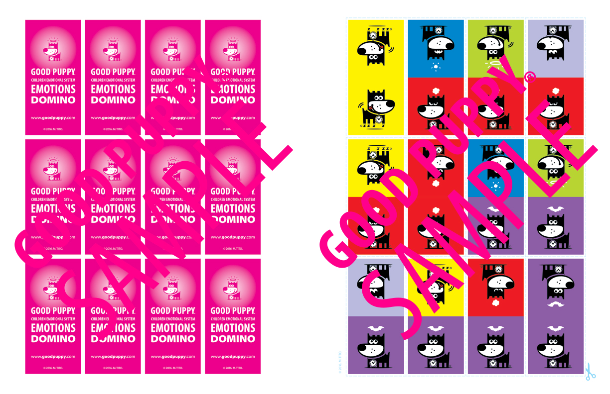 Emotions Domino Game For Children