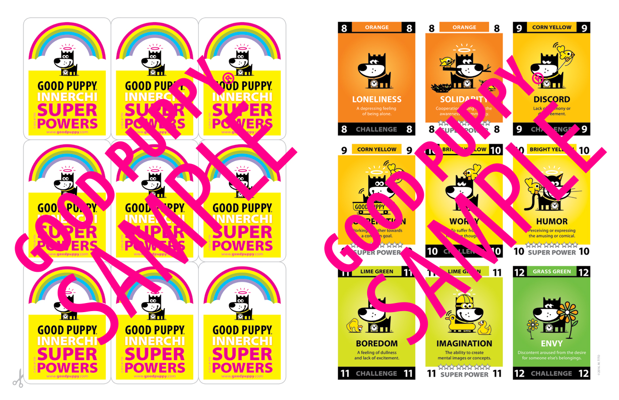 Child Virtues Card Game For School