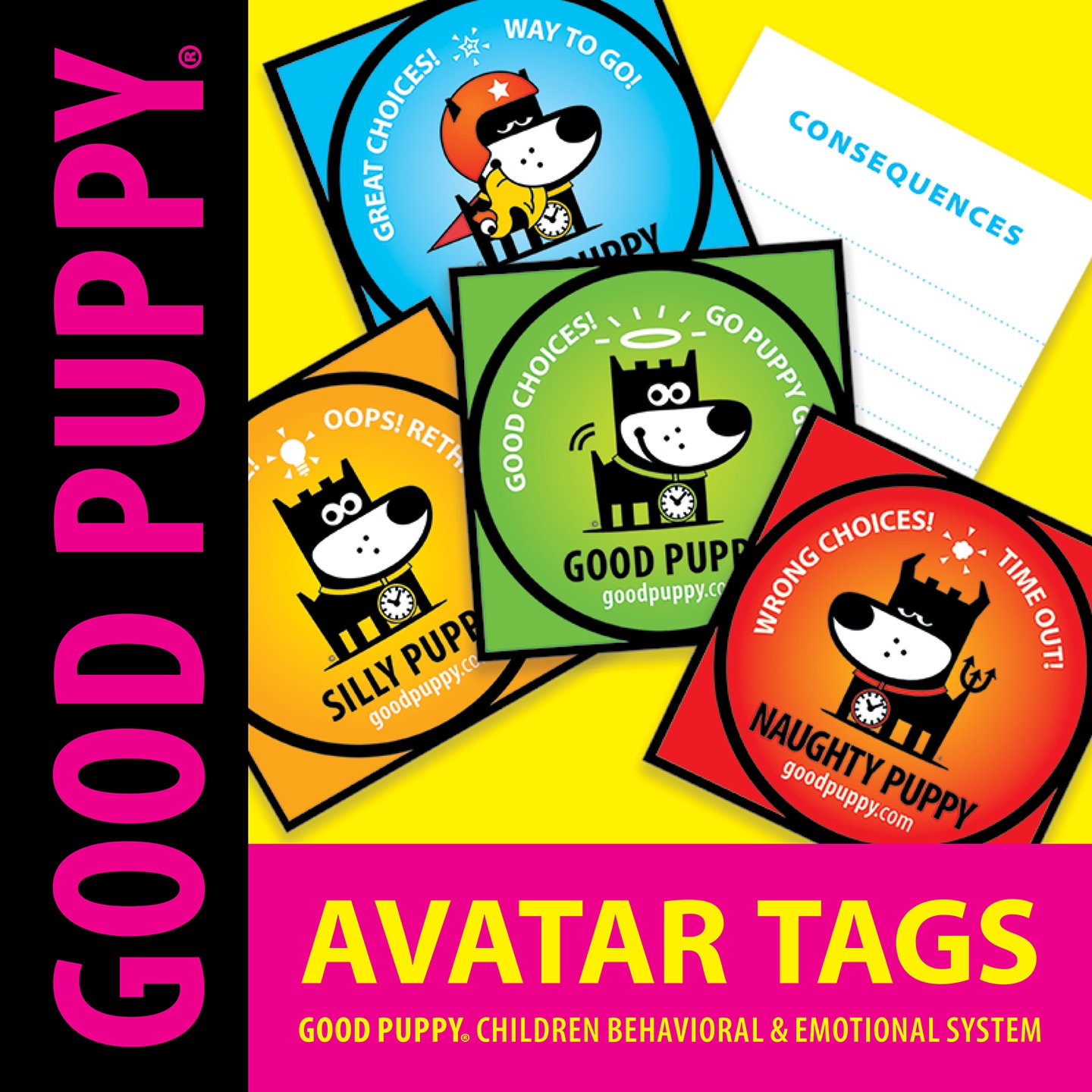 Good Puppy . Avatar Fridge Puppies . Printable PDF