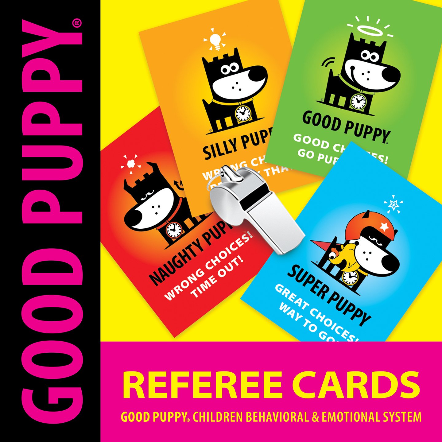 Good Puppy . Referee Cards . Printable PDF