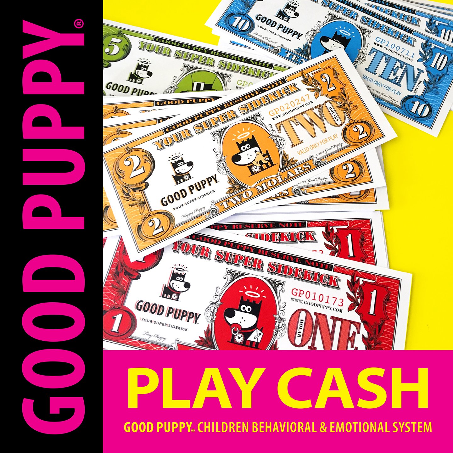 Good Puppy . Play Cash . Printable PDF