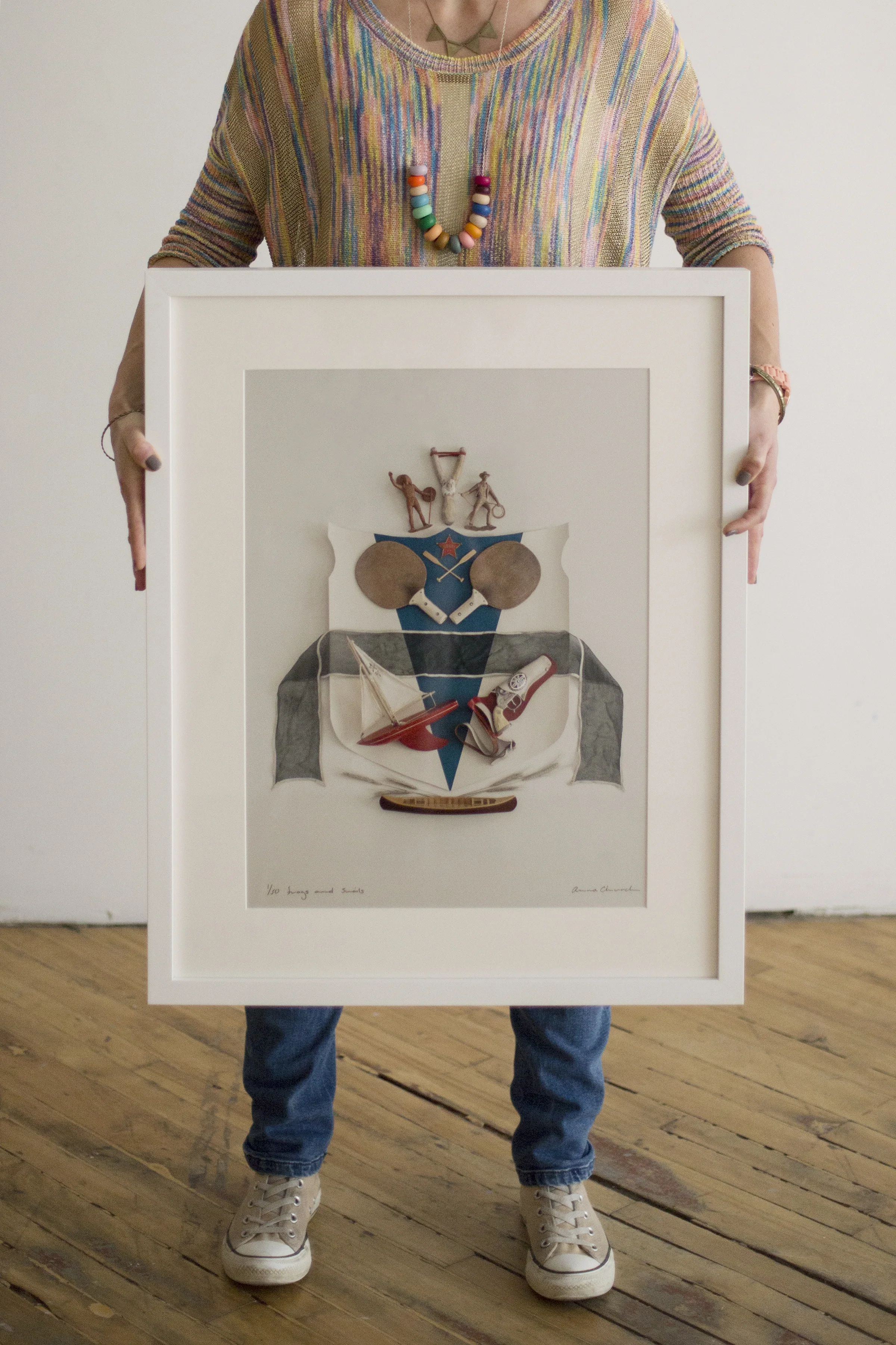 Frogs &amp; Snails Insignia limited edition print&nbsp;