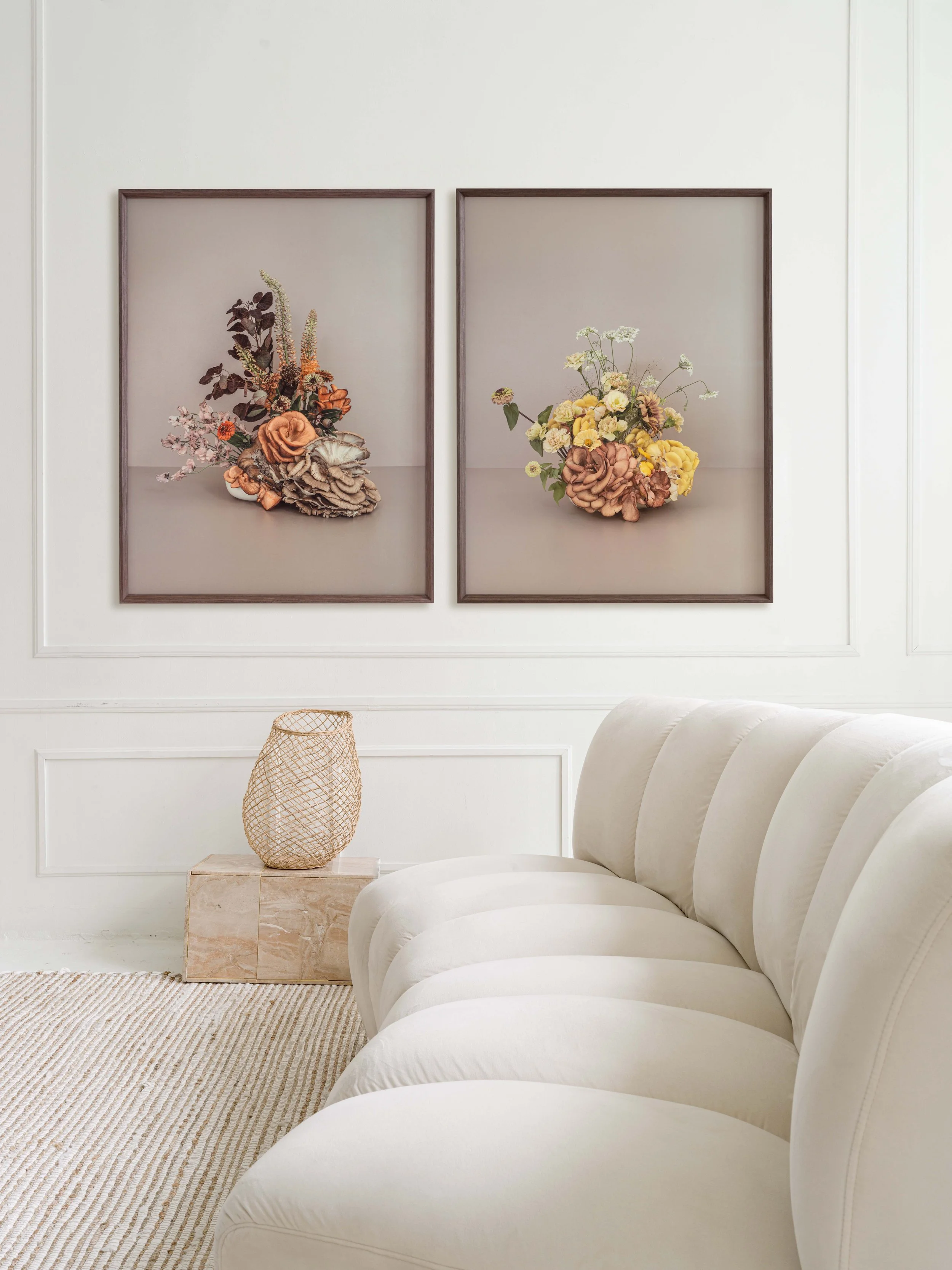 ACArt Supernatural Vol 2_WhiteSofa_Large_ Diptych_SN9_8_DarkOakFrame.jpg