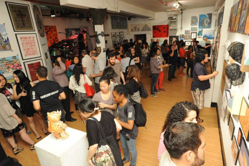 From a previous Art show at Greenpoint Gallery - 390 McGuiness Blvd in Williamsburg 