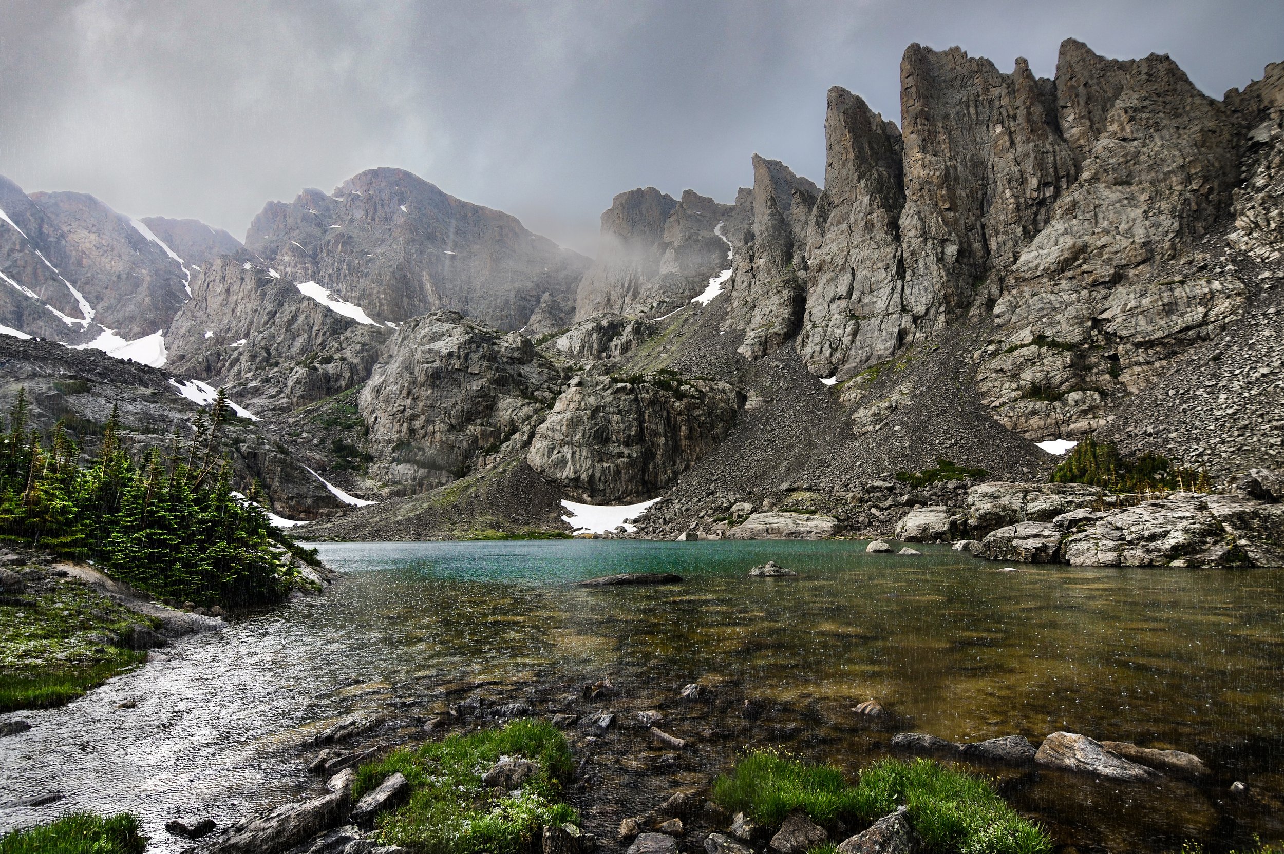 Sky Pond, Rocky Mountain National Park - Colorado