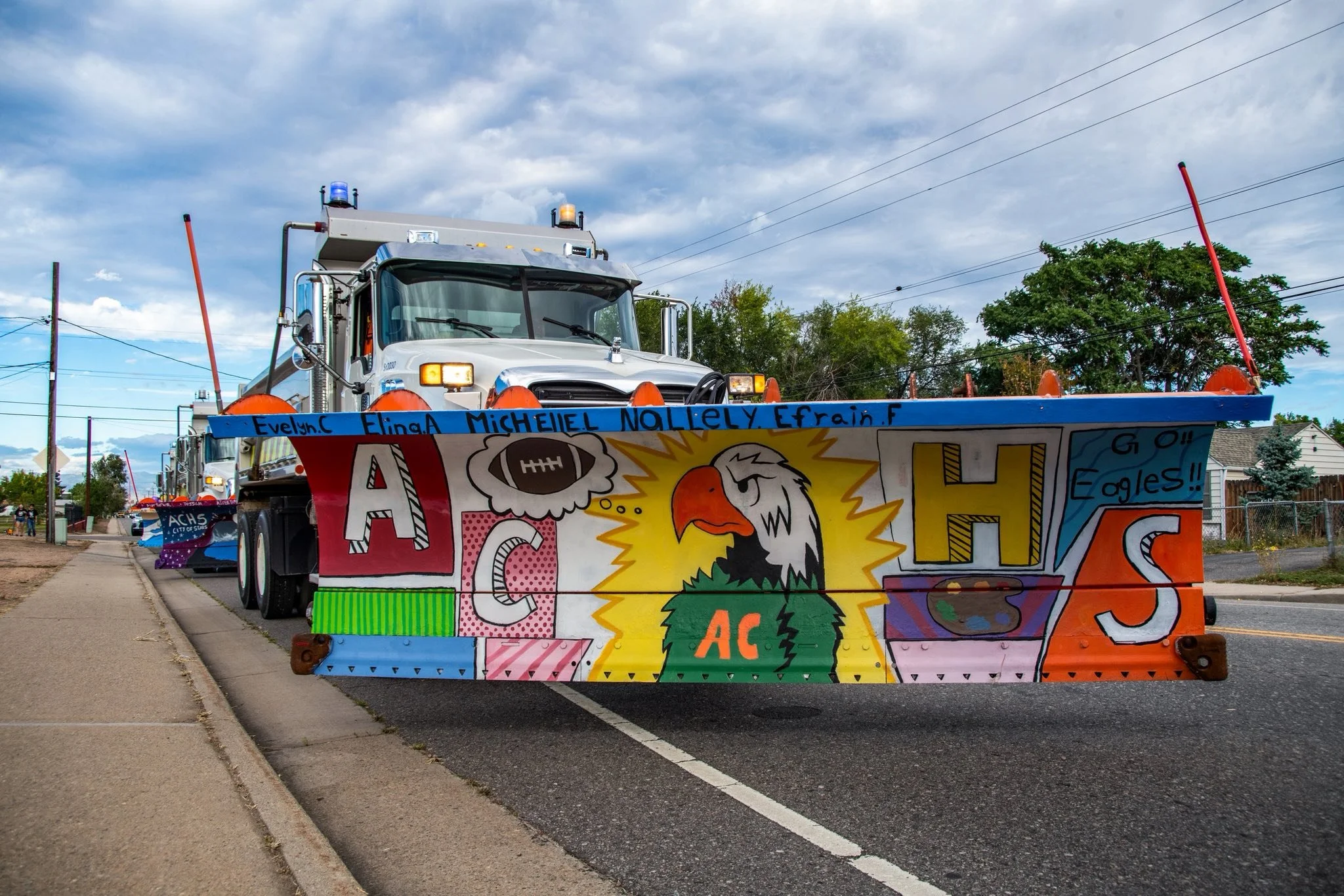 🎨 Snow Plow Parade 2025 &ndash; What an incredible day! ✨

This weekend our ACHS art students joined Commerce City&rsquo;s annual Snow Plow Parade, and it couldn&rsquo;t have gone better! The weather was perfect, the plows looked absolutely amazing,