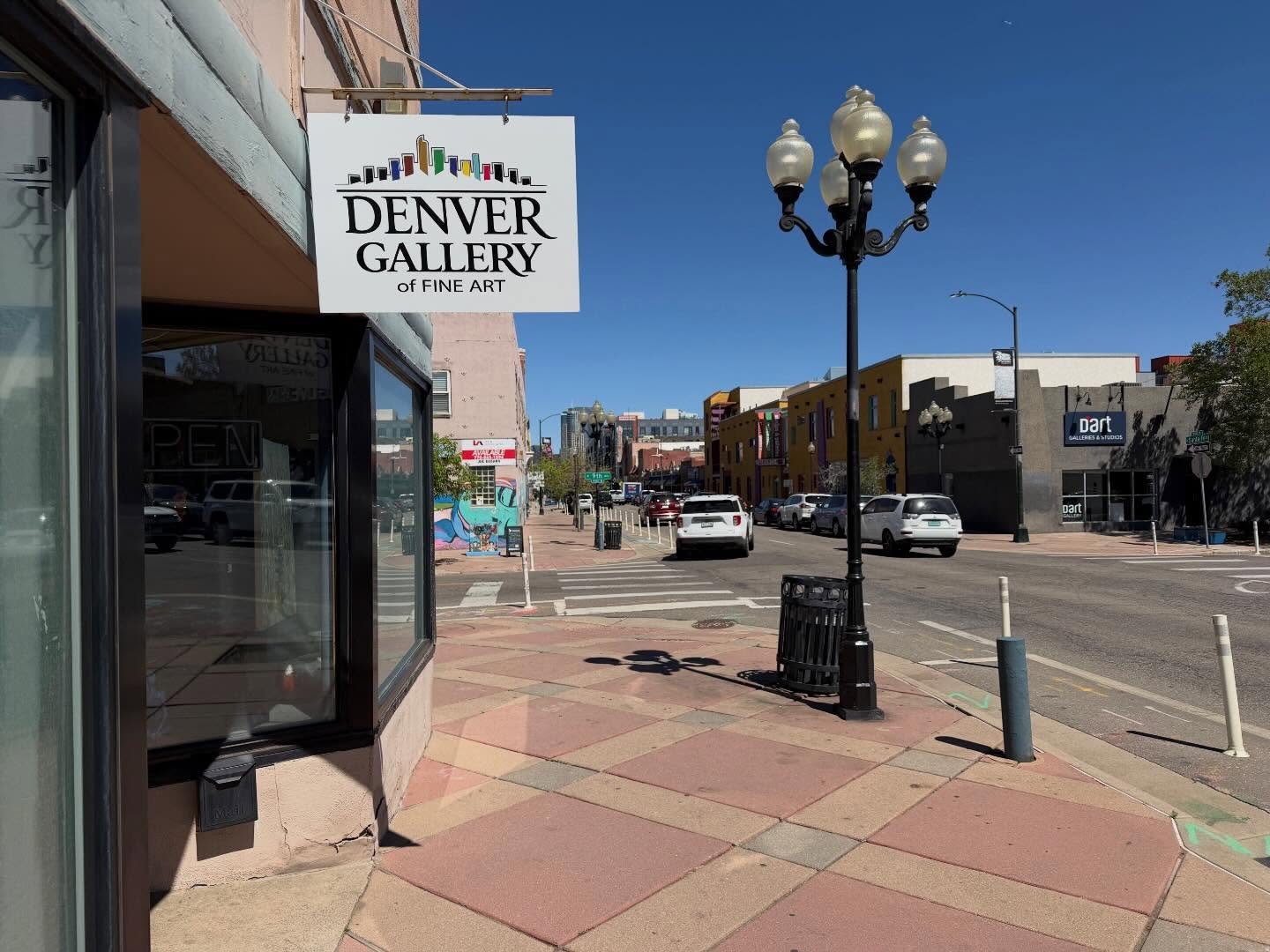 Hey everyone! Tonight is First Friday, and I&rsquo;ve got artwork up at the Denver Gallery of Fine Art (formerly known as Grace Gallery)  near 9th and Santa Fe.

If you&rsquo;re looking for something to do, this is honestly one of the best free event