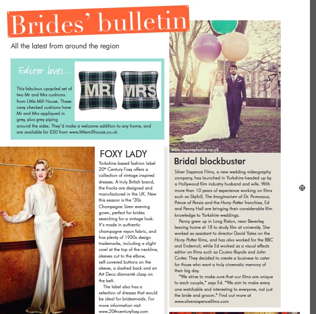 Your Yorkshire Wedding Magazine - Nov/Dec 2013