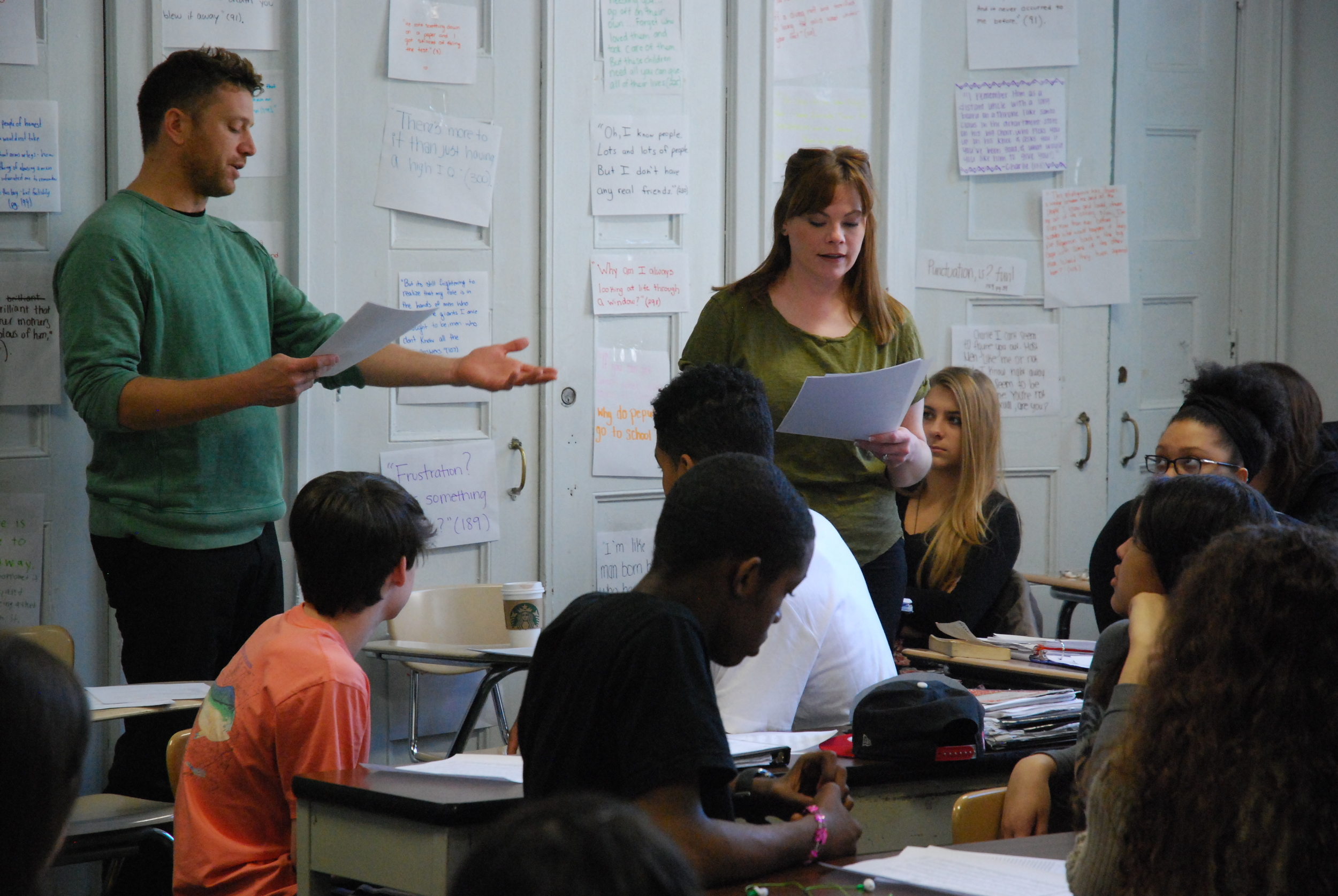 Working with student playwrights at PPAS