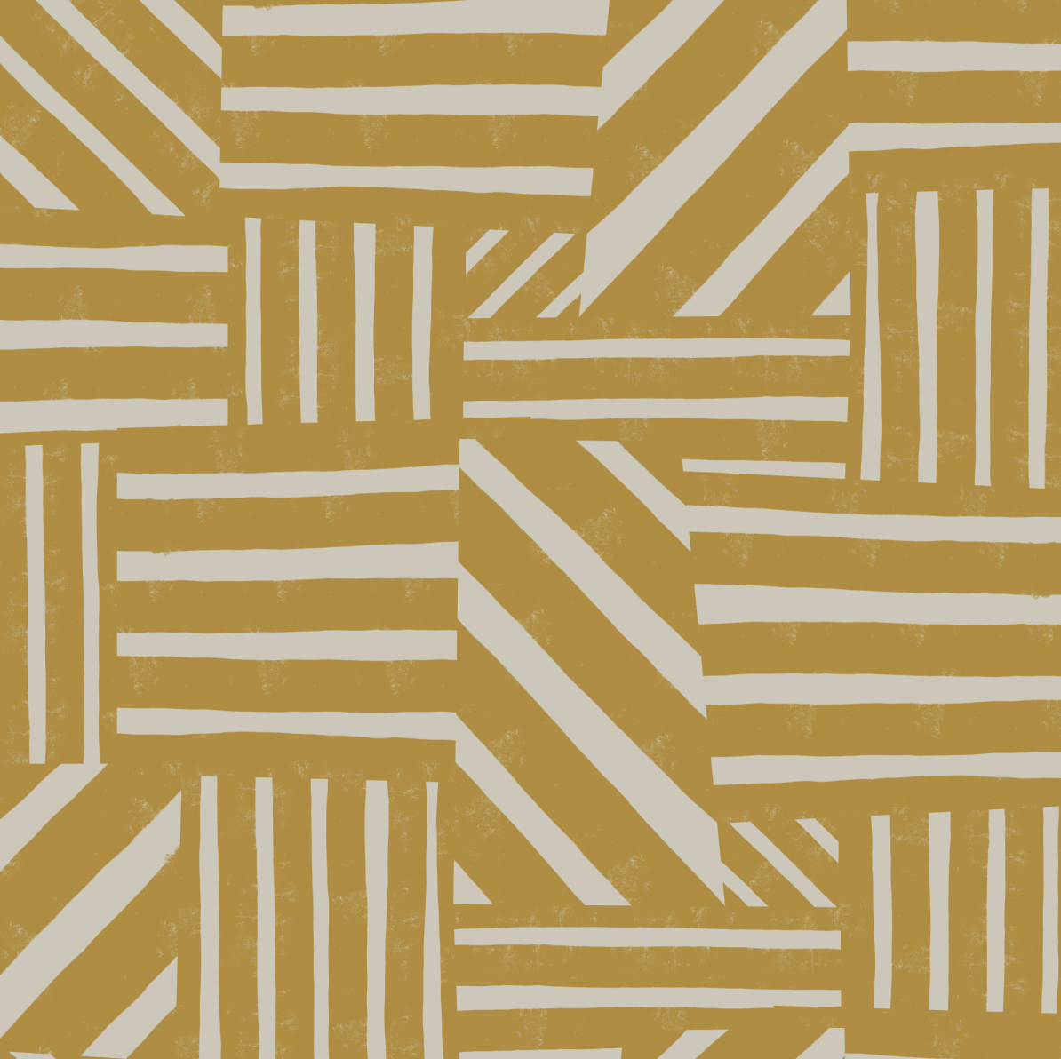 collaged stripes
