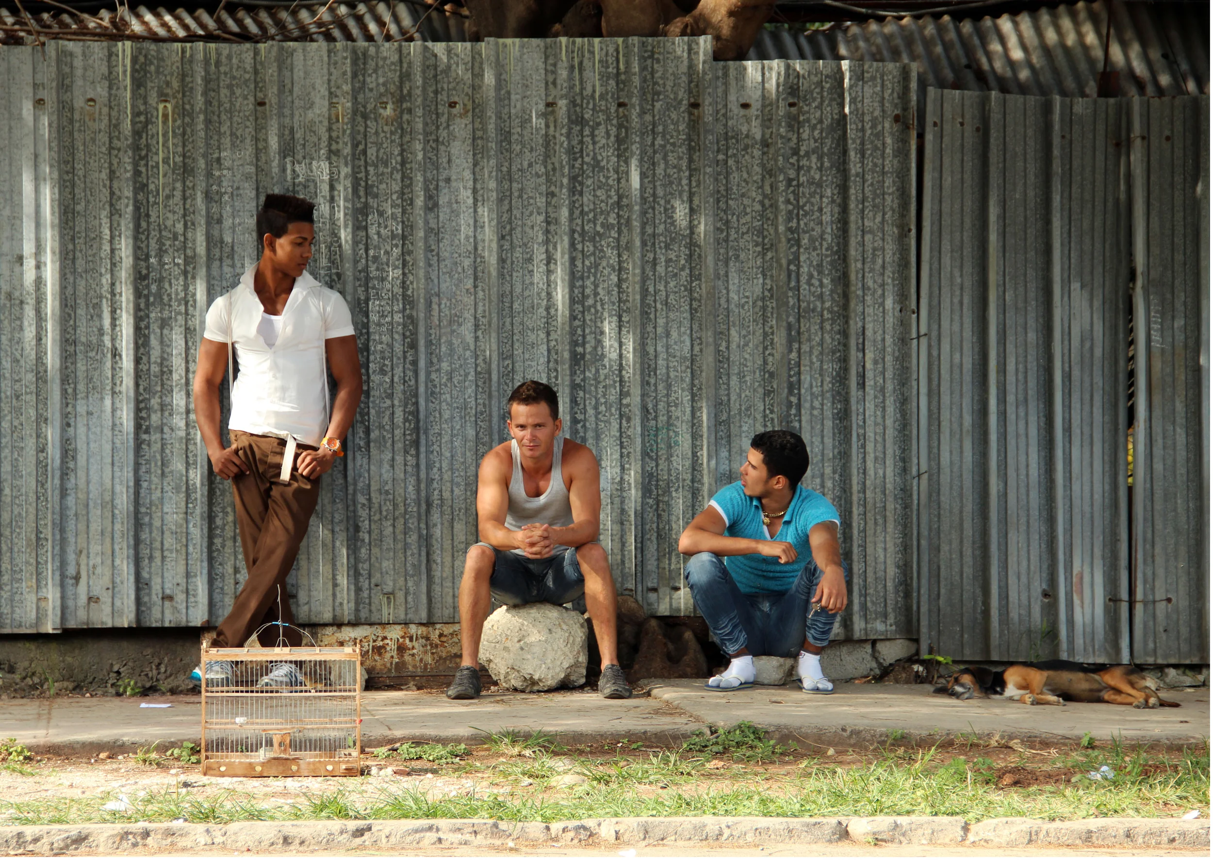 At the bus station, La Havana 2012